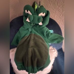 Infant green dragon costume